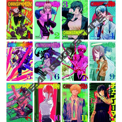Manga Chainsaw Man full Series ( 1-12 )