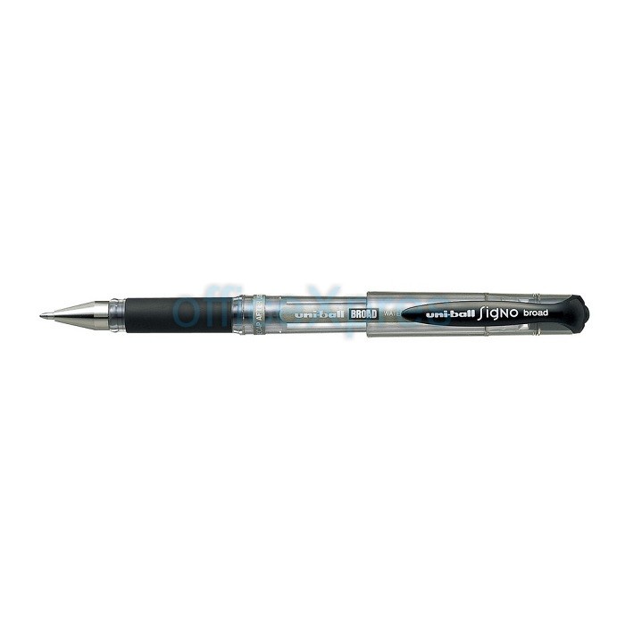 

donna- Pulpen Gel UniBall Signo Broad UM-153 / Pen Uni-Ball pigment ink 1.0mm - Hitam terbaru