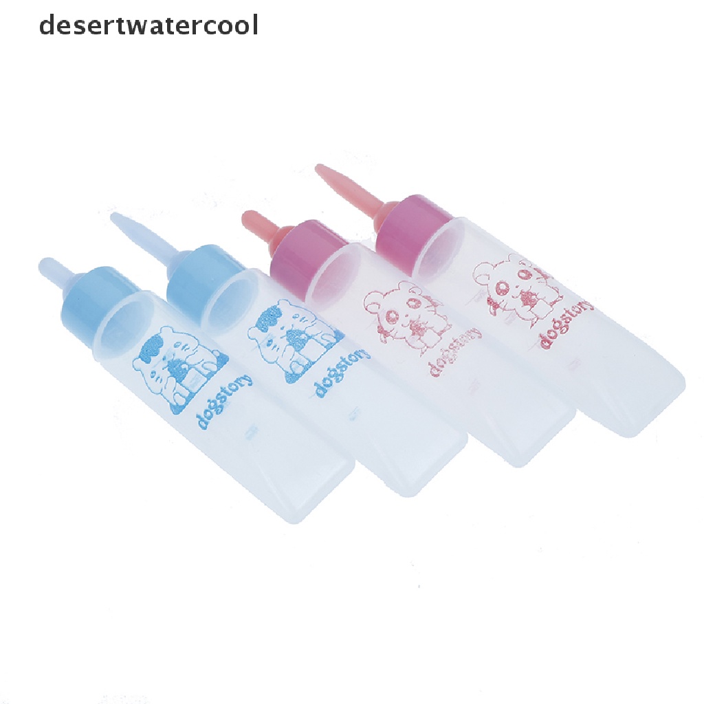 Deid Botol Susu Pet 30ml Silikon Nipple Makan Hewan Kecil Hamster Kucing Anjing Puppy Martijn