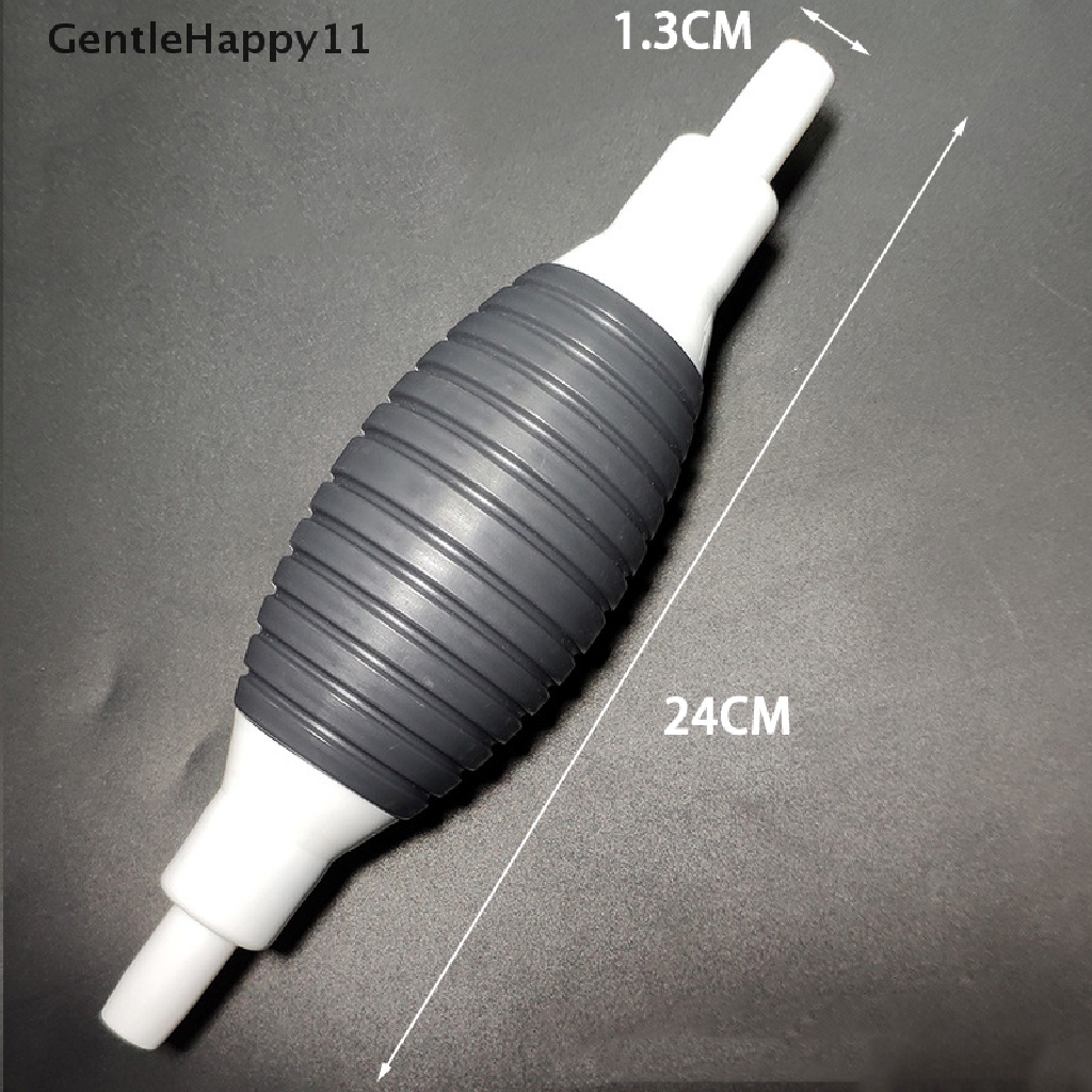 Gentlehappy Universal Car Portable Manual Fuel Pump Transfer Hand Primer Untuk id Bensin Gas