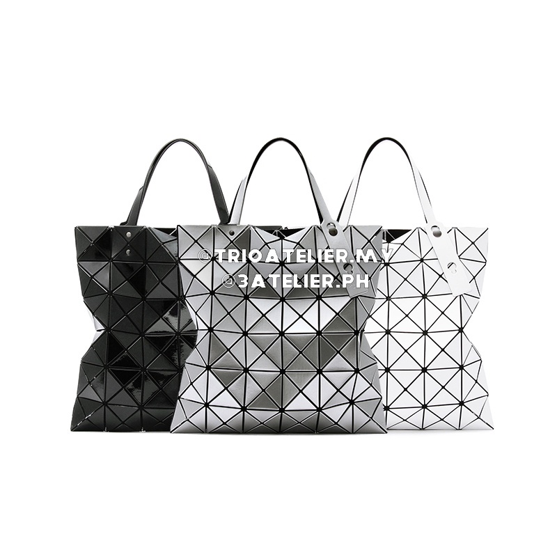 Original New Issey Miyake BAO BAO ISSEY MIYAKE Lucent Tote Bag 6x6 Basic 8 Colors