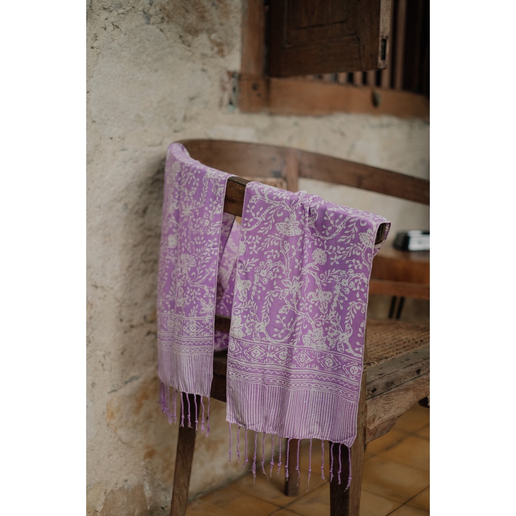 RATU - Scarf Batik J80 Purple