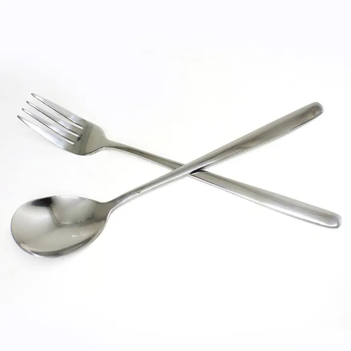 Sendok Garpu Korea Stainless Steel Tebal Satuan / Ecer Stainless Korean Cutlery - MKM