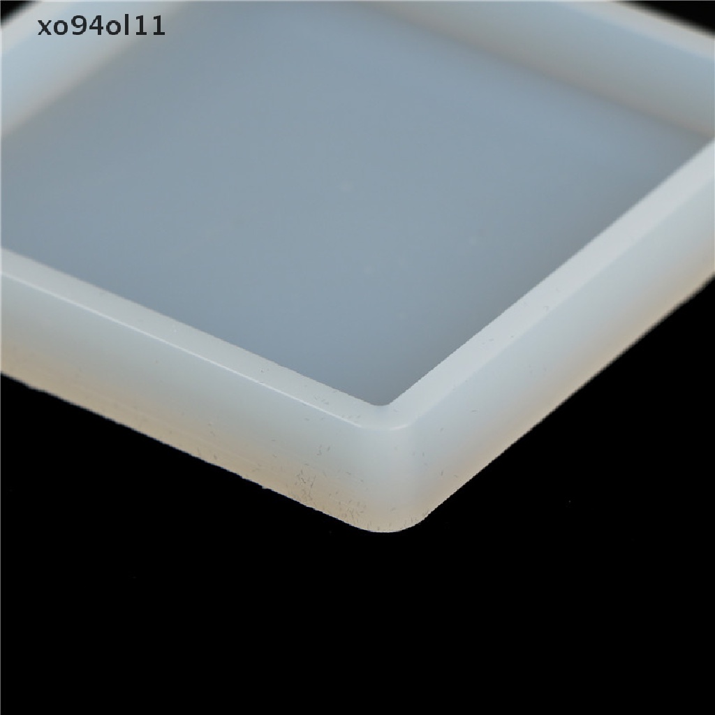 Xo Cetakan Silikon Bulat Persegi DIY Resin Hias Craft Jewelry Making Mold OL