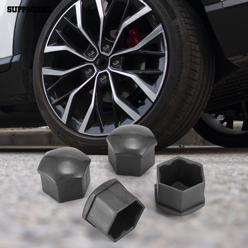 Suppmodel 20Pcs 17mm Penutup Baut Roda Untuk ATV Mobil Wheel Nut Cap Protection Cover Pengerjaan Halus