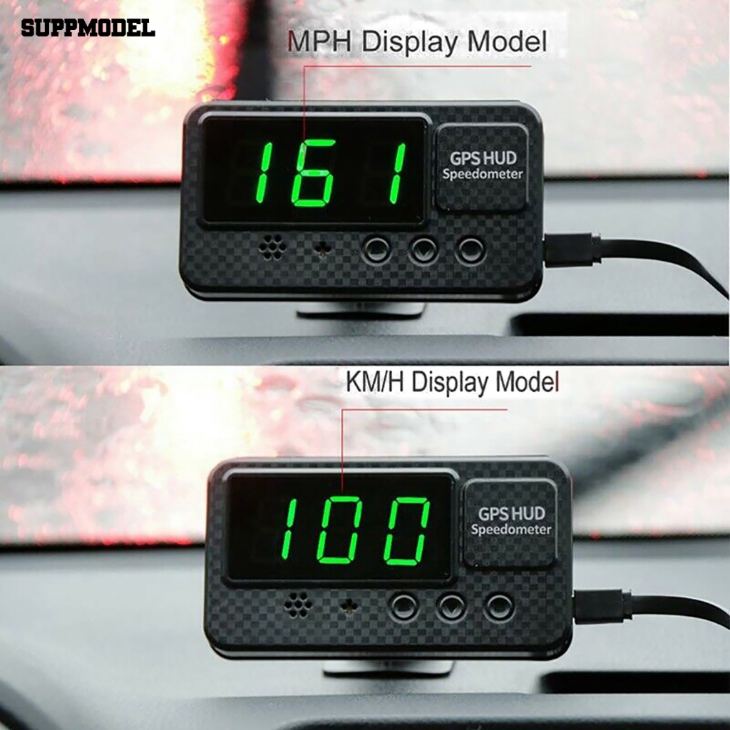 Suppmodel Display Head-up HUD Ringan Untuk SUV Kelelahan Mengemudi Alarmer Mobil HUD Speed Display High Performance