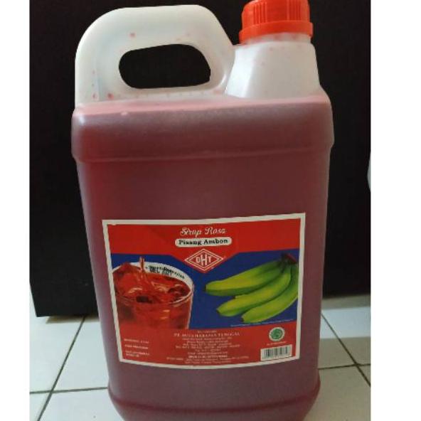 

Grosir.. Sirup DHT Pisang Ambon (sirup legend aseli Makassar) isi 5 liter BW8