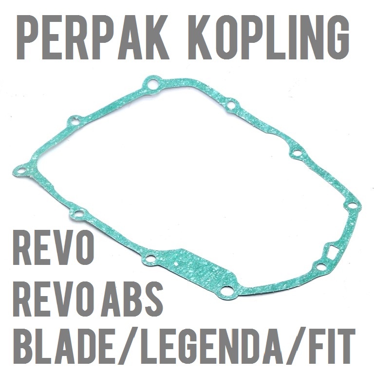 PERPAK KOPLING LEGENDA REVO ABS ABSOLUTE BLADE SUPRA FIT REVO packing block gasket blok paking kupli