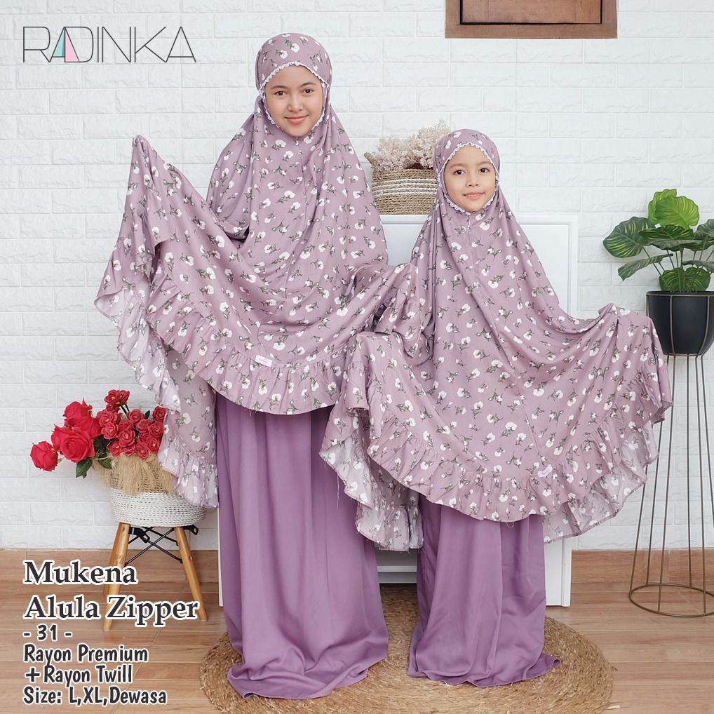 RADINKA MUKENA ALULA ZIPPER