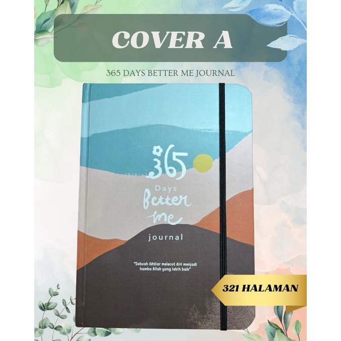 

TERLARIS 365 Days Better Than Me Journal, Cover A /BUKU TULIS SEKOLAH/BUKU TULIS SIDU/BUKU TULIS