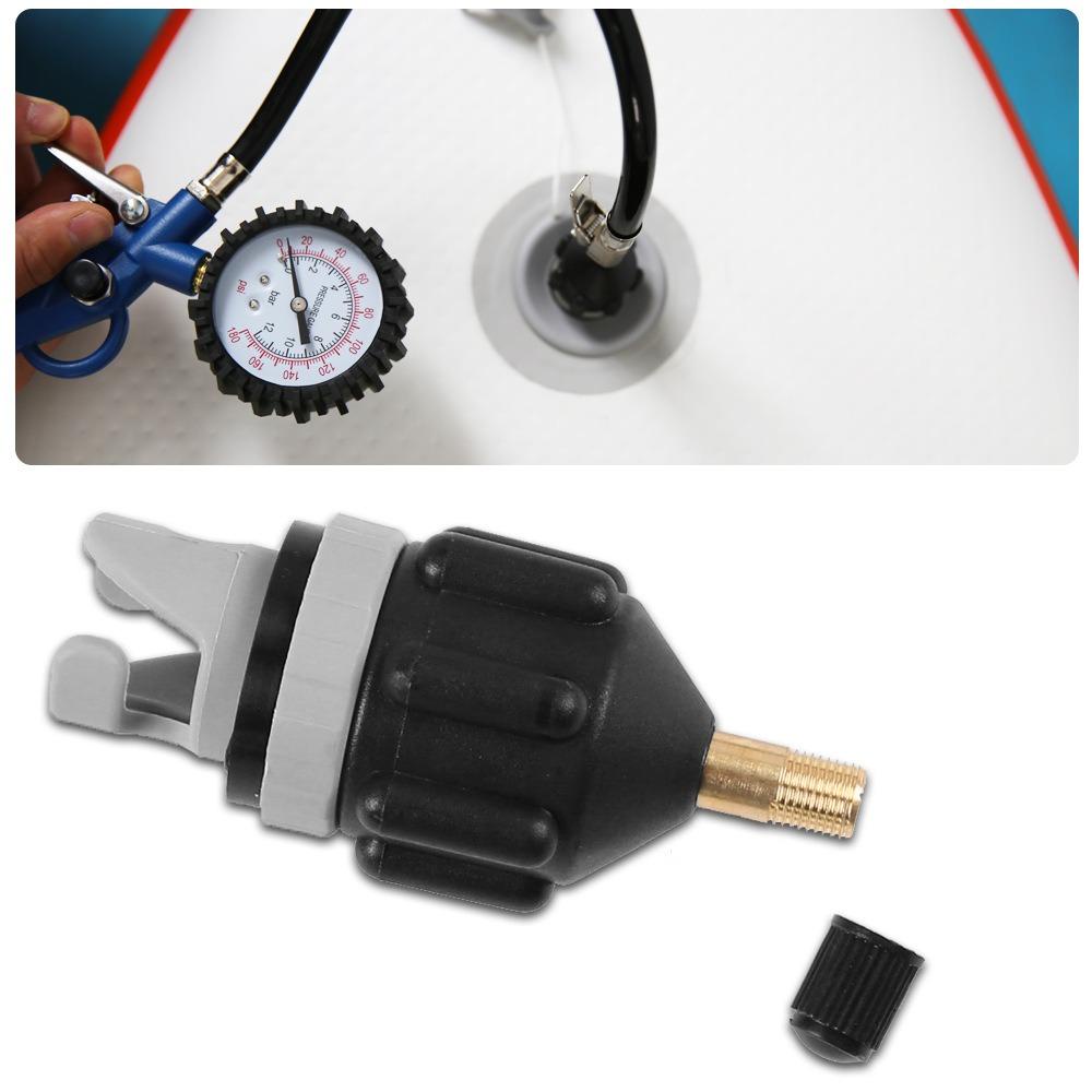 Lanfy Air Valve Adaptor Kayak Pompa Mobil Tiup Transfer Untuk Papan SUP Papan Dayung Perahu Katup Udara Kepala Konversi