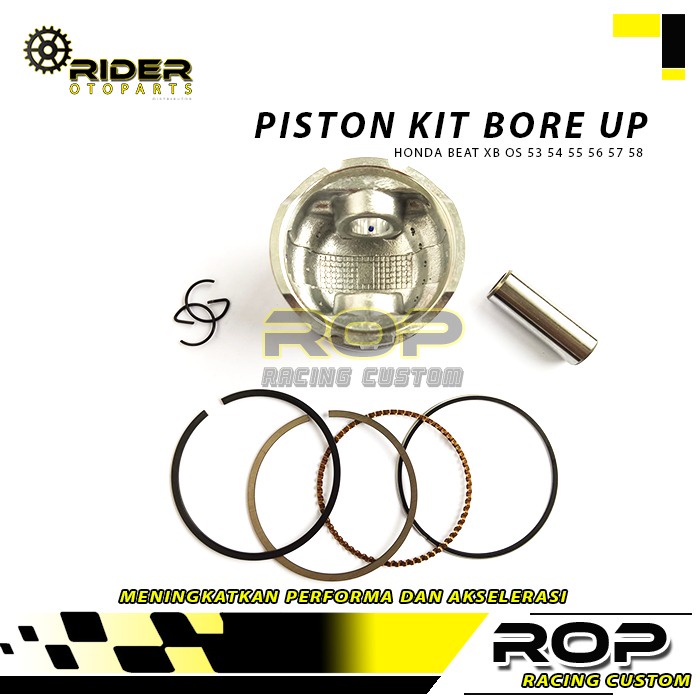 Seher Piston Kit Beat Karbu Bore Up 53 54 55 56 57 58