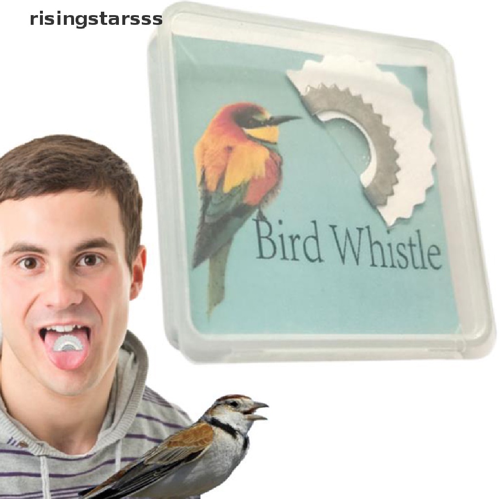 Rsid Span-new Bird Whistle Bird Whistle Yang Pas Di Dalam Mulut Hiden Magic Tweeg Noisemaker Mainan Trik Gag Burung Pemanggil Burung Siul Agar Jelly