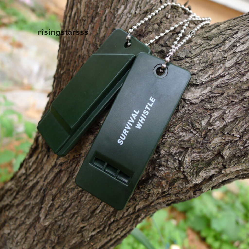Rsid Span-New New Alat Rescue Peluit Survival Darurat Suara Sinyal Outdoor Camping Hiking Jelly
