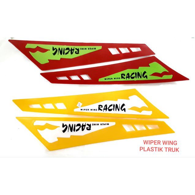 1 Pasang Wiper Wing Aksesoris Truk Mobil / Wiper Wing Truck Mobil