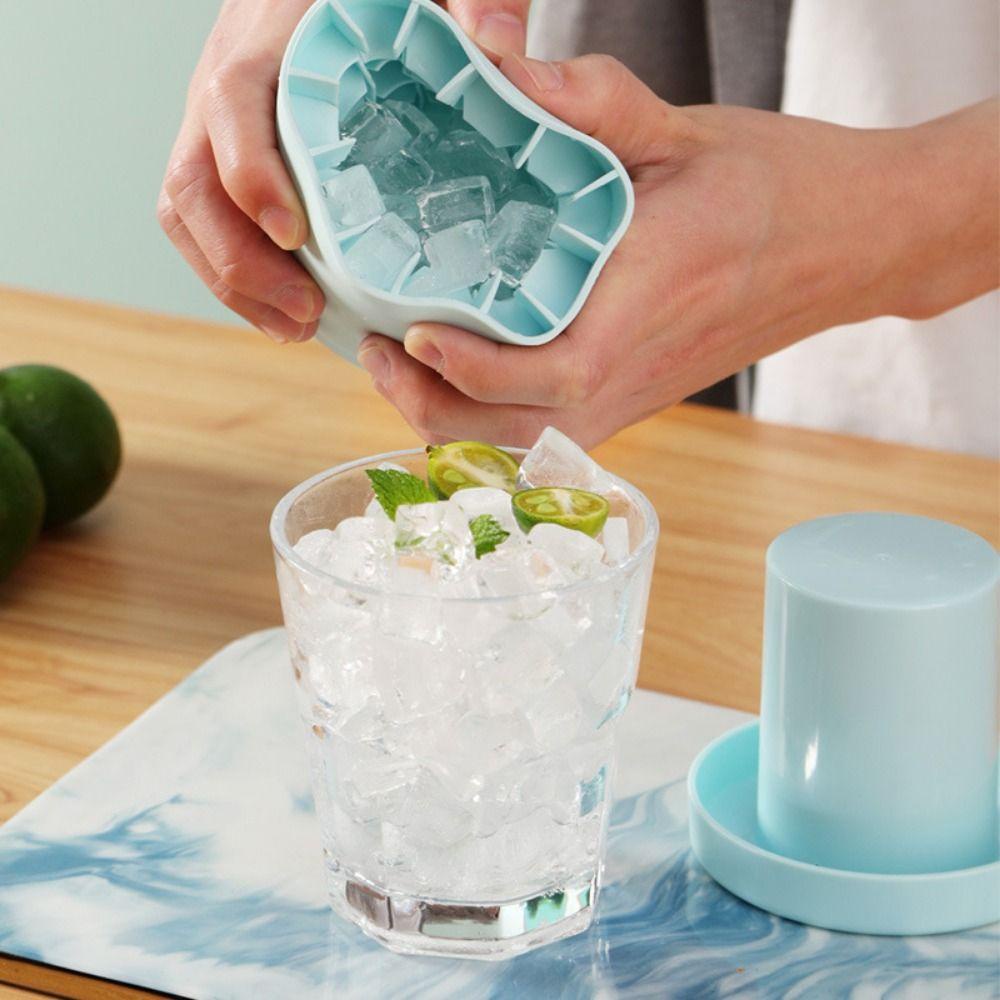 Chookyy Cetakan Es Batu Cocktail Creative Design Freeze Silicone Mold Bulat