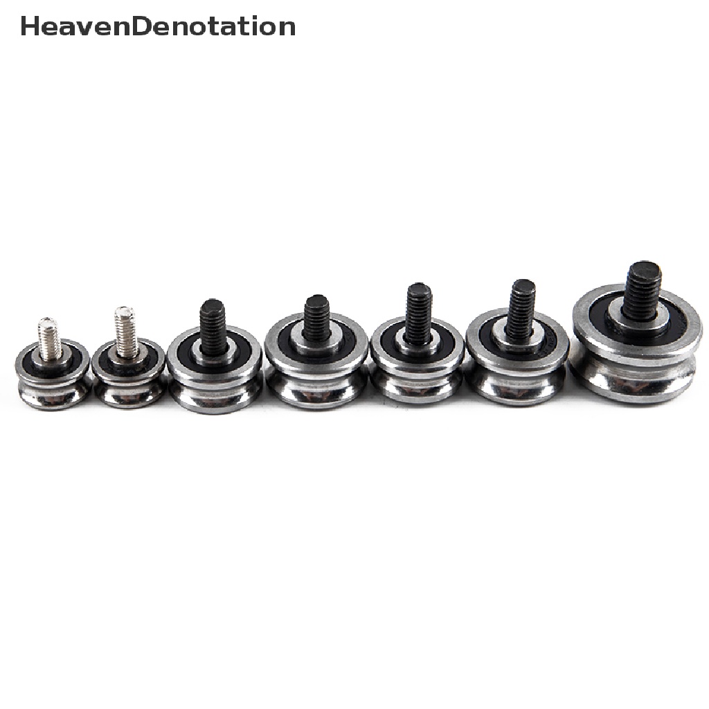 [HeavenDenotation] Sg15 SG20 SG25 SG66+M5 M6 M8 Sekrup Baja Pulley Ball Bearings Track Guide Roller HDV