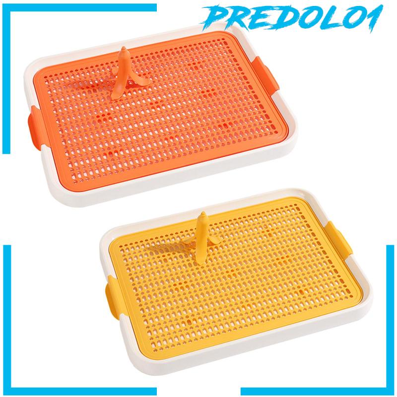 [Predolo1] Toilet Anjing Training Potty Tray Training Pads Holder Trainer Kotak Kotoran Hewan Peliharaan