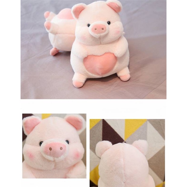 Heart Pig Plush Toy Kids Cushion Bantal Gadis Hadiah Boneka Boneka Dekorasi Rumah