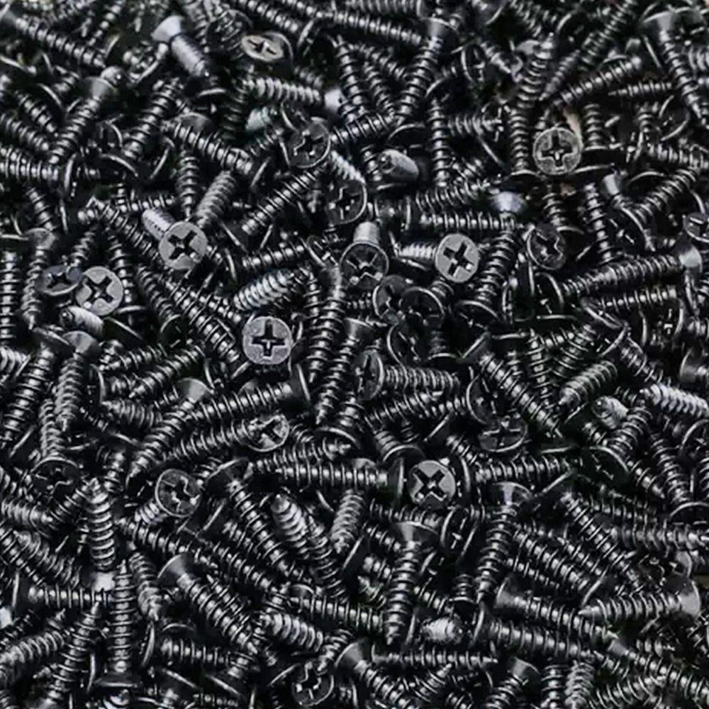 Nanas 200pcs/pack Self Tapping Screw Tahan Lama M1.4 3mm-10mm Tipis Silang