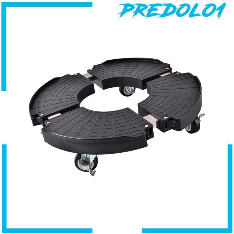 [Predolo1] Dengan Roda Rolling Plant Stand Untuk Vertical Planters Pot Bunga