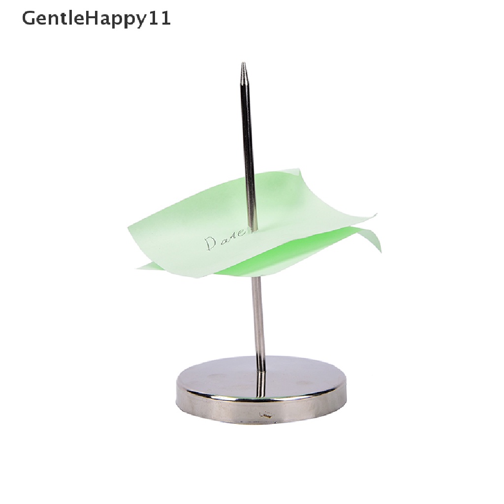 Gentlehappy Safe Memo Holder Spike Stick Untuk Nota Kwitansi Tagihan Kertas Pesanan Meja Kantor id