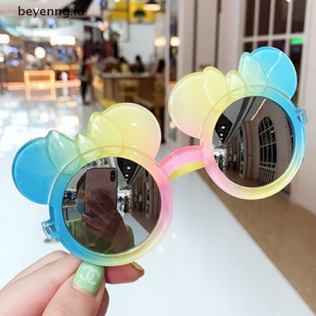 Beyen Kacamata Kartun Lucu Anak-Anak Kacamata Hitam Anak-Anak Luar Ruangan Olahraga Shading Glasses ID