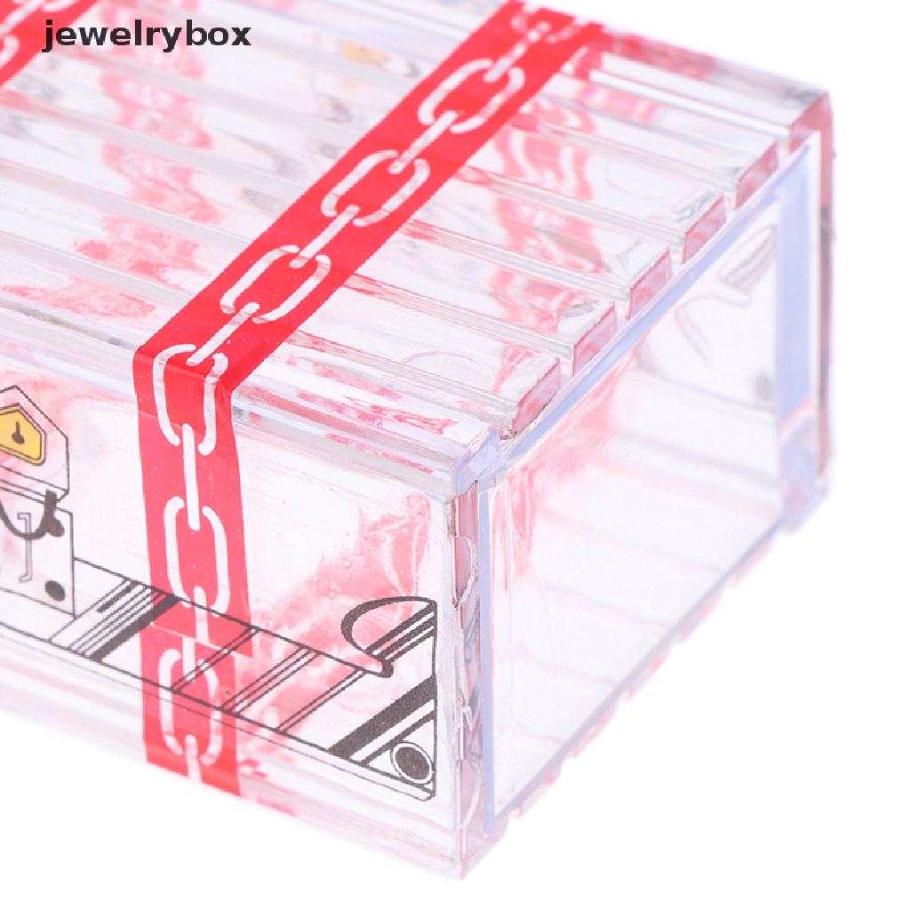 [jewelrybox] 1pc IQ box Lain Tidak Bisa Buka Kotak Transparan Trik Sulap Rahasia Laci Mainan Butik