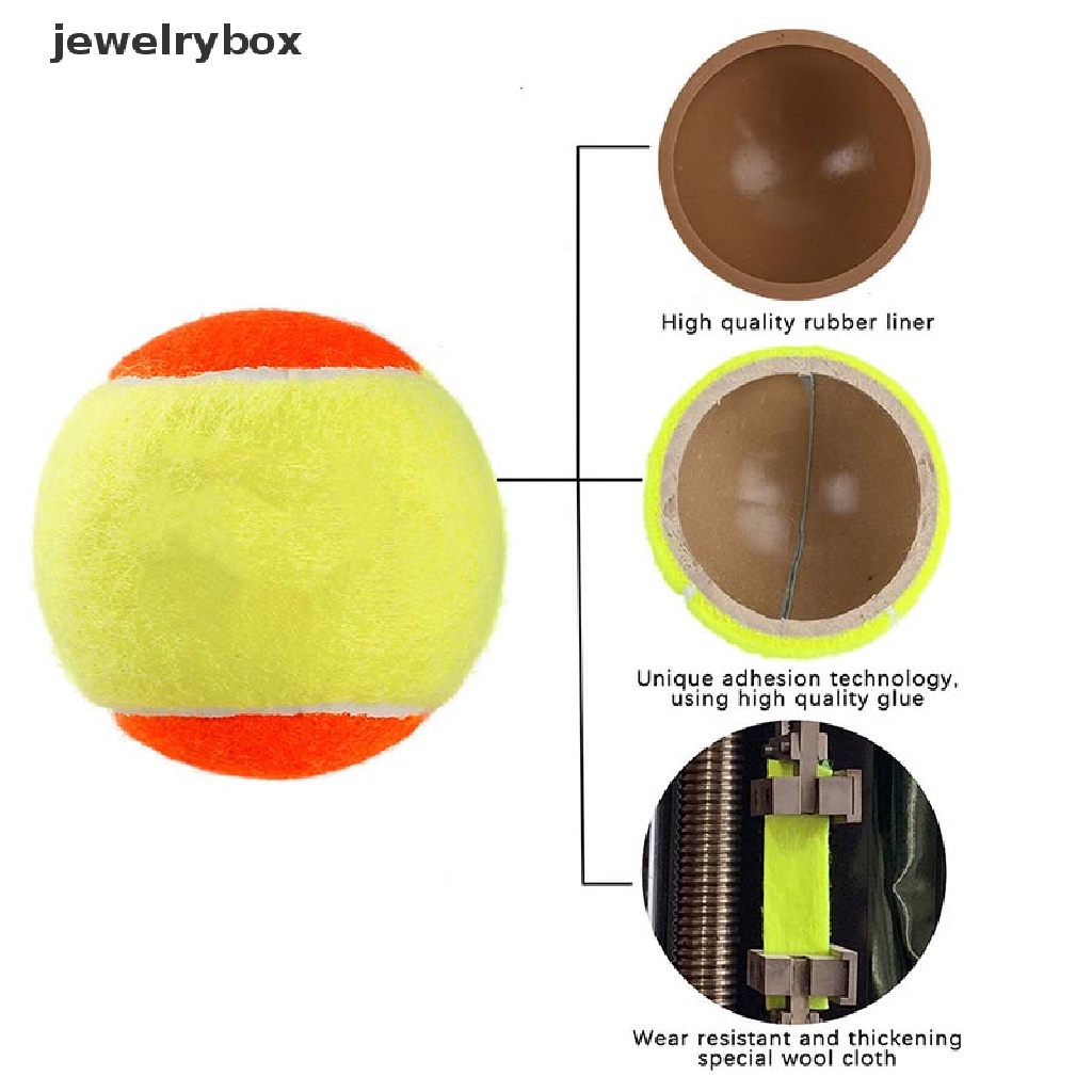 [jewelrybox] Bola Tenis Pantai50% Standard Pressure Soft Professional Tennis Paddle Balls Butik