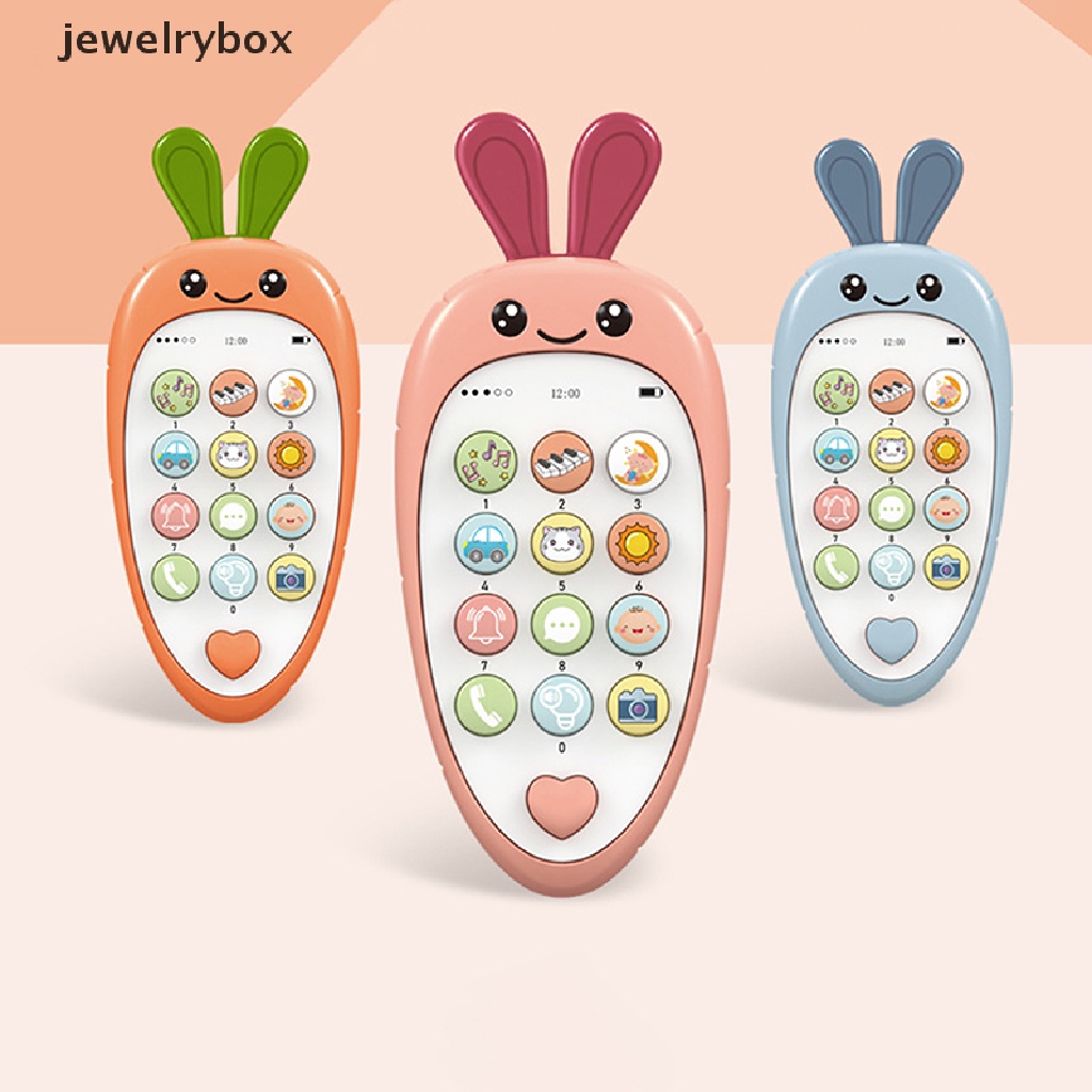 [jewelrybox] Telepon Bayi Mainan Telepon Musik Suara Mesin Untuk Anak-Anak Bayi Awal Butik