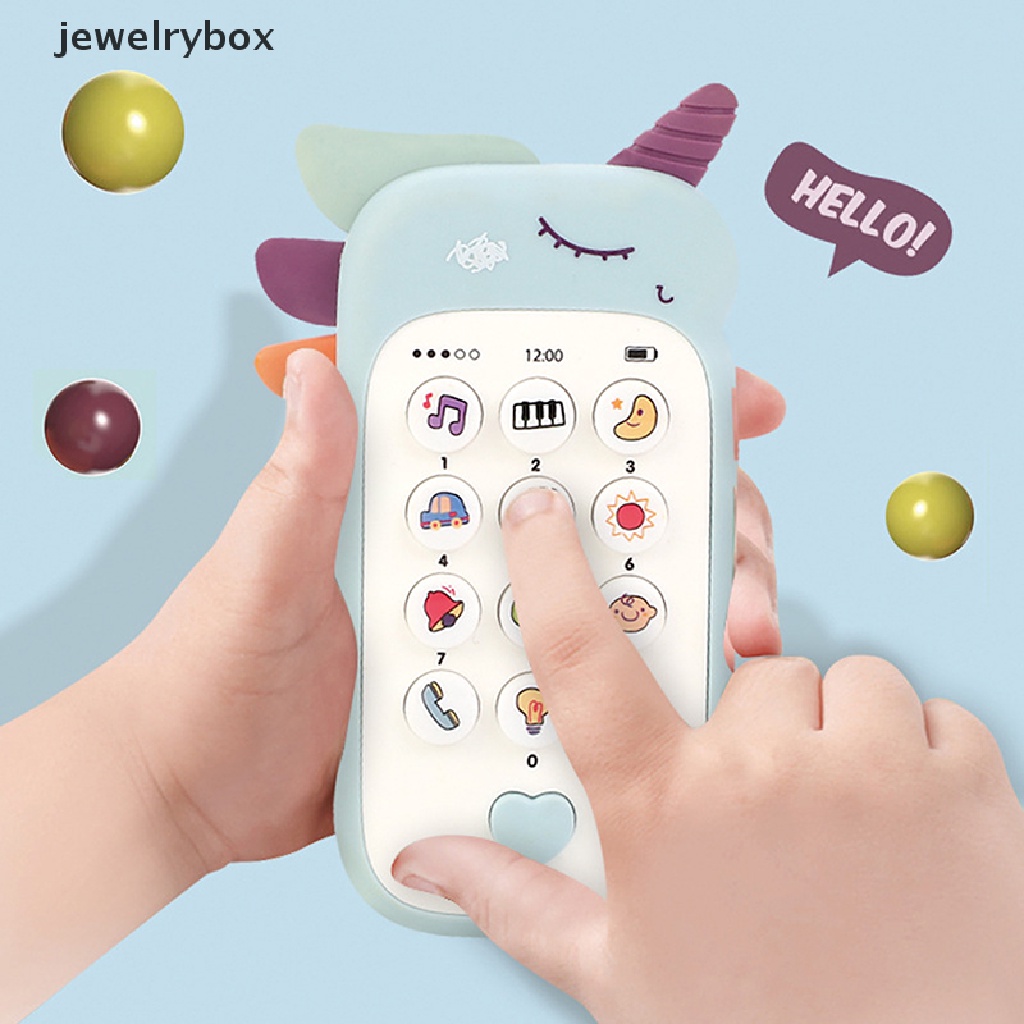 [jewelrybox] Telepon Bayi Mainan Telepon Musik Suara Mesin Untuk Anak-Anak Bayi Awal Butik