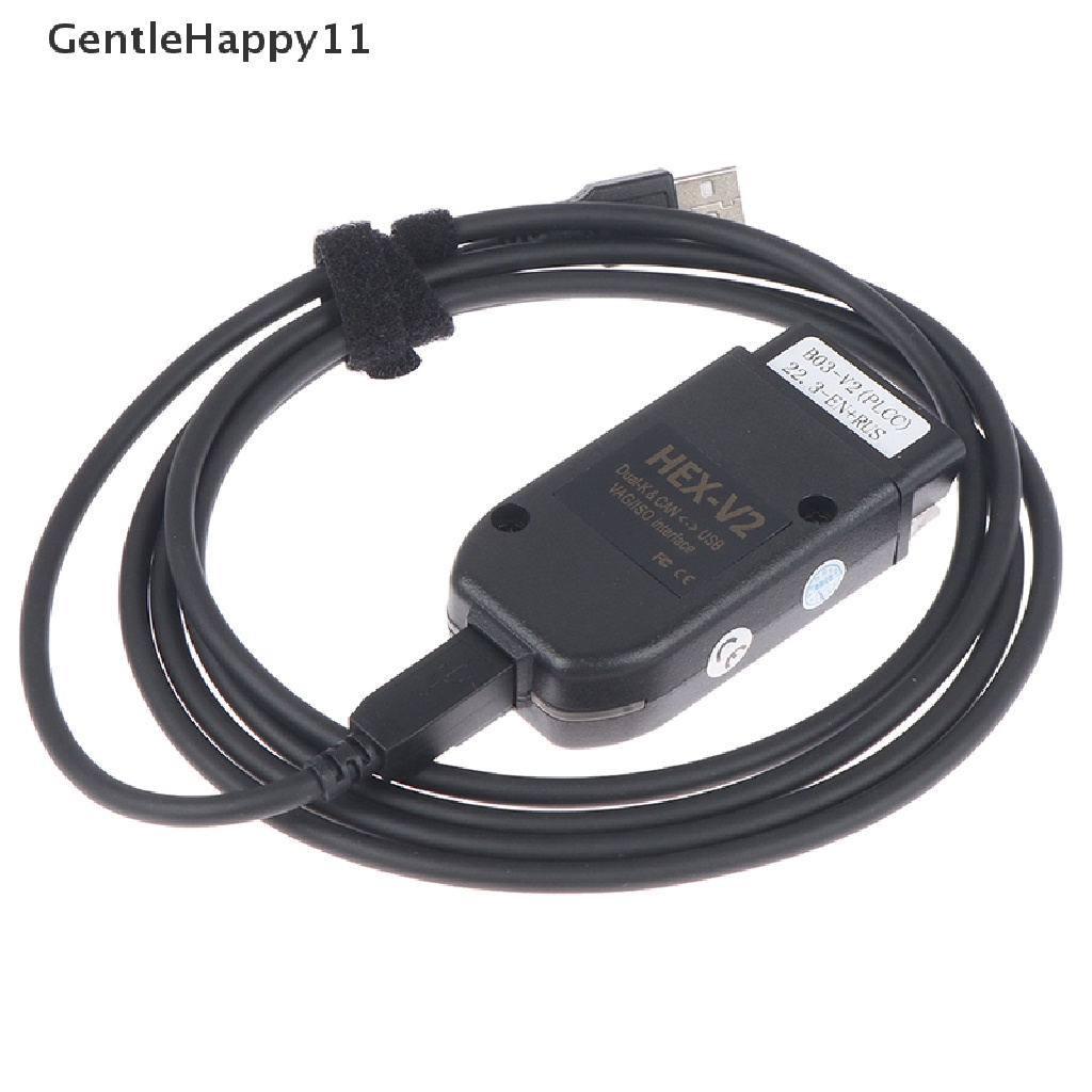 Gentlehappy 2022 VAG COM 22.3.1 Obd2 Scanner HEX V2 VAGCOM Alat Diagnostik Otomatis OBD USB id