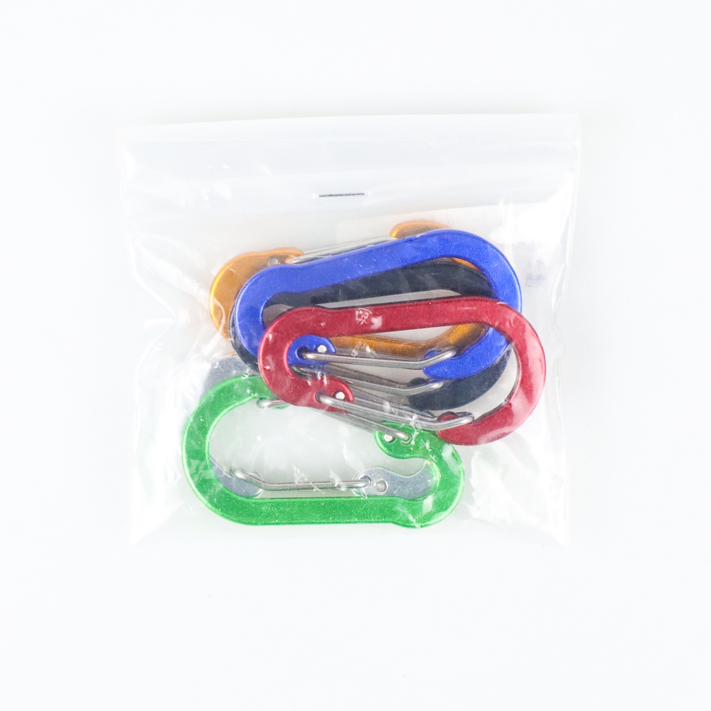 ACOMS Gantungan Karabiner Aluminium Alloy Snap Clip Lock 6 PCS - CC1 - Mix Color