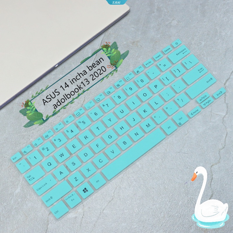 Sarung Keyboard Laptop Untuk Model ASUS 14incha Bean Adolbook13 2020keyboard Silikon Perlindungan Kulit Film Tahan Debu [ZK]