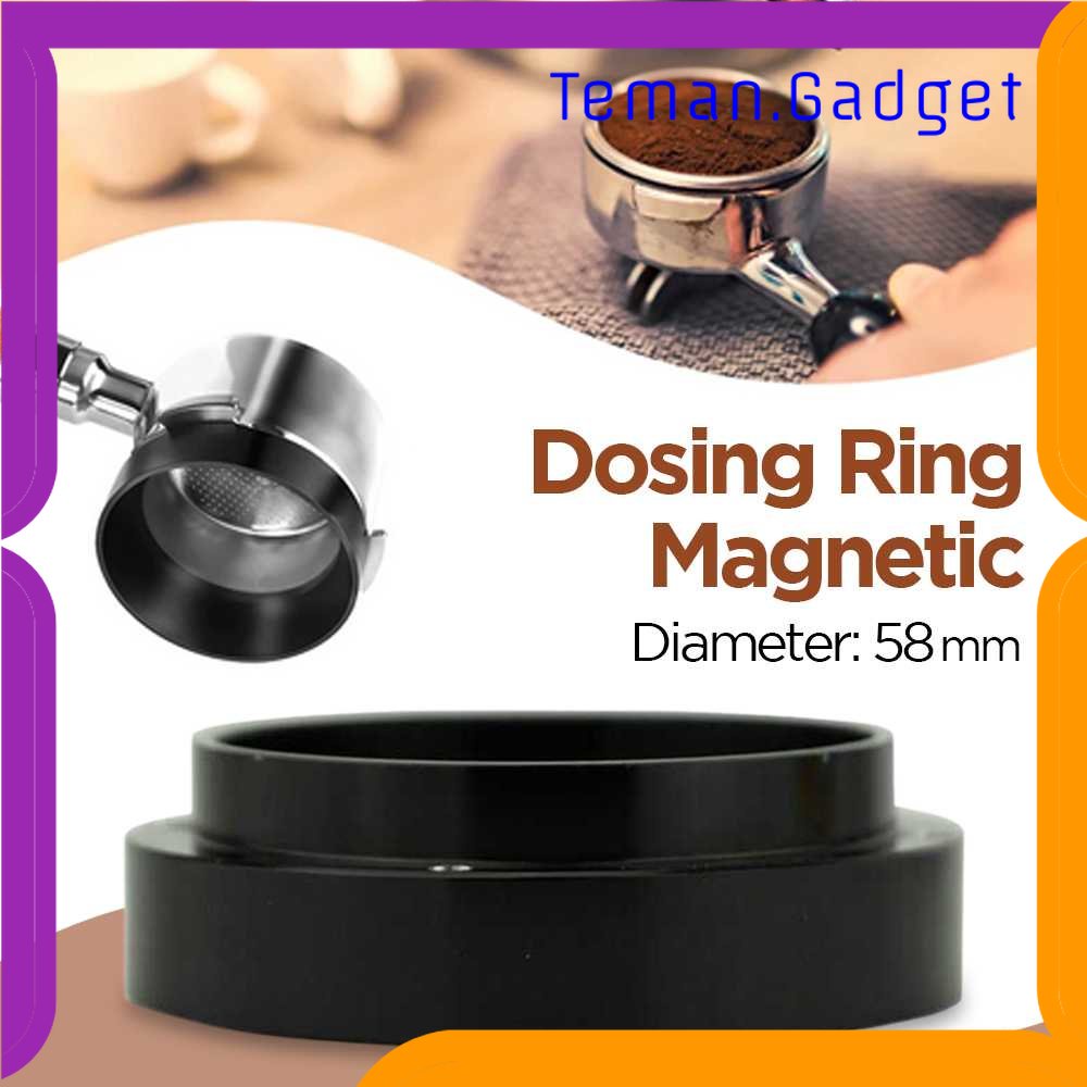 TG - DPR Dalinwell Dosing Powder Ring Magnetic Espresso Tamper Aluminium - YXA045