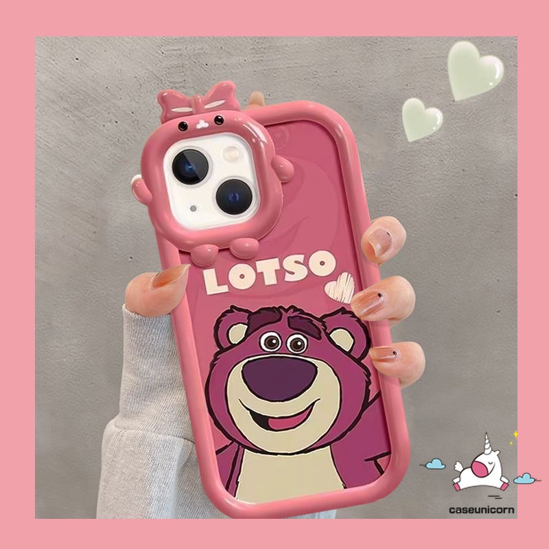 Casing Lensa Little Monster Ikatan Simpul 3D Lucu Redmi Note 10s 9 8 11s 11 Pro+10 Pro Redmi 10 A1 10A 9 10C 9T A1+9C 9A POCO X3 Pro NFC M3 Mi 11 Lite Kartun Manyo Strawberry Bear Sarung