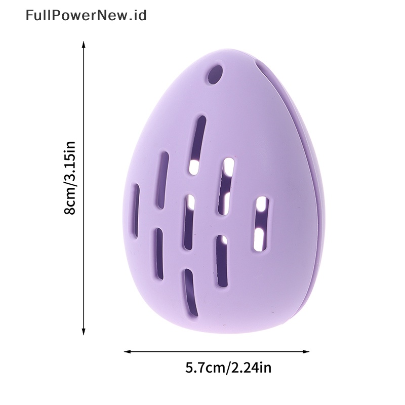 Power Silicone Tempat Spons makeup Blender makeup Travel Case Puff Rak Pengering ID