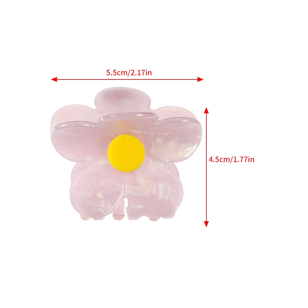 Fashion Permen Warna Jepit Rambut Gadis Asam Asetat Manis Bunga Rambut Klip Wanita Aksesoris Rambut