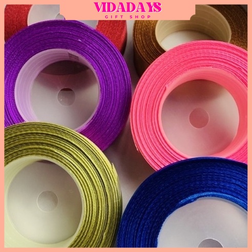 

VIDADAYS Pita Satin Warna Warni 1 INCH / 2,5 CM