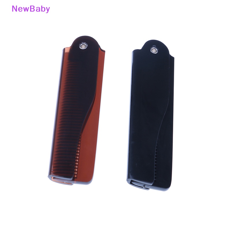 Newbaby New Fashion Pria Wanita Kecantikan Lipat Saku Klip Rambut Kumis Jenggot Alat Sisir ID