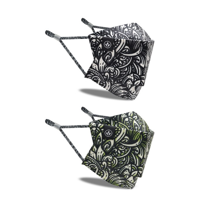 Masker Fashion 3D Nonwoven - Floral