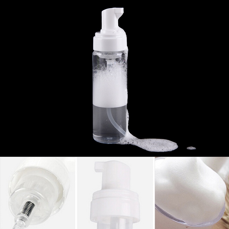 (drea) 1pc 200ml Kosong Plastik Travel Foamer Dispenser Sabun Cuci Tangan Foam Pump Bottle//