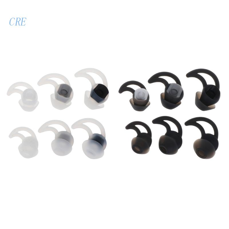 Cre Silicone Tips Earhook Untuk Bose Sound Sport Earbuds QC20 QC30 Earphone Earpad