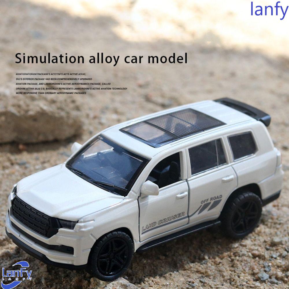 Lanfy Simulasi Paduan Kendaraan Off-road Menakjubkan Indah Retro Mainan Edukasi Mainan Anak Ornamen Kue Dekorasi Desktop Hiasan Kue Model Mobil Mainan