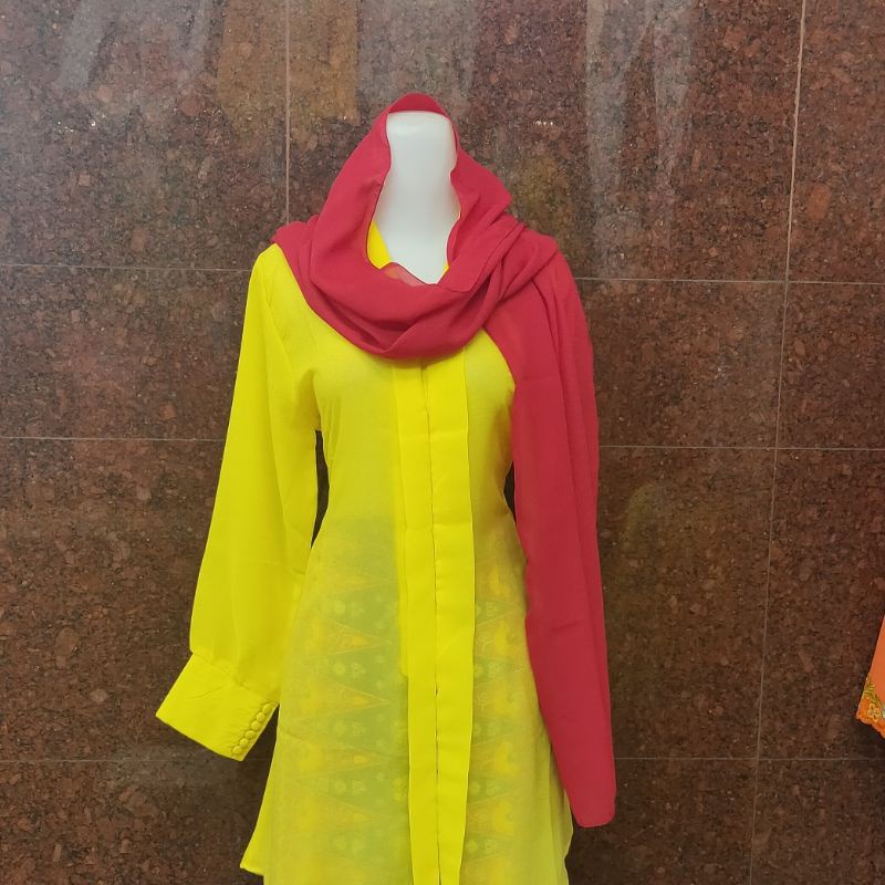Selendang Betawi, Kerudung Betawi, Baju Adat Betawi Perempuan 200 x 50