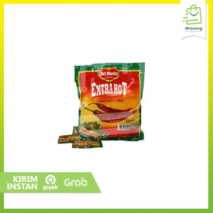 Delmonte Saus Cabe Extra Hot - 24 sachet x 8 gr