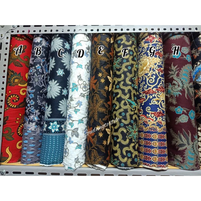 BAHAN BATIK KATUN HALUS, BATIK KATUN 40S METERAN