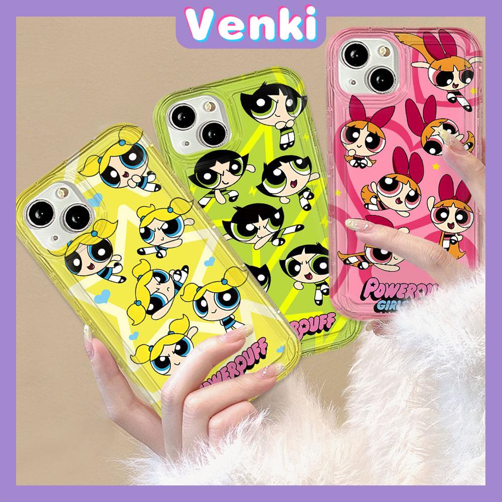 VENKI - For iPhone 11 iPhone Case Clear Case TPU Soft Case Airbag Shockproof Protection Camera Brown Cute Bear Compatible with iPhone 14 13 Pro Max iPhone 12 Pro Max 11 7 6Plus XR