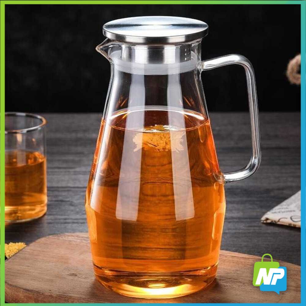 Teko Minuman Teh Kaca Jumbo 1.6 Liter