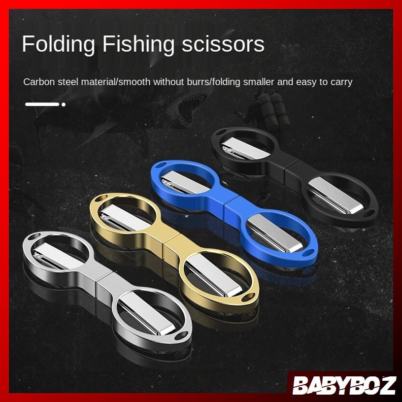 

BBM - [BEST QUALITY]Gunting Lipat Portable Dragon Alloy Stainless Steel scissors TAJAM KUAT AWET